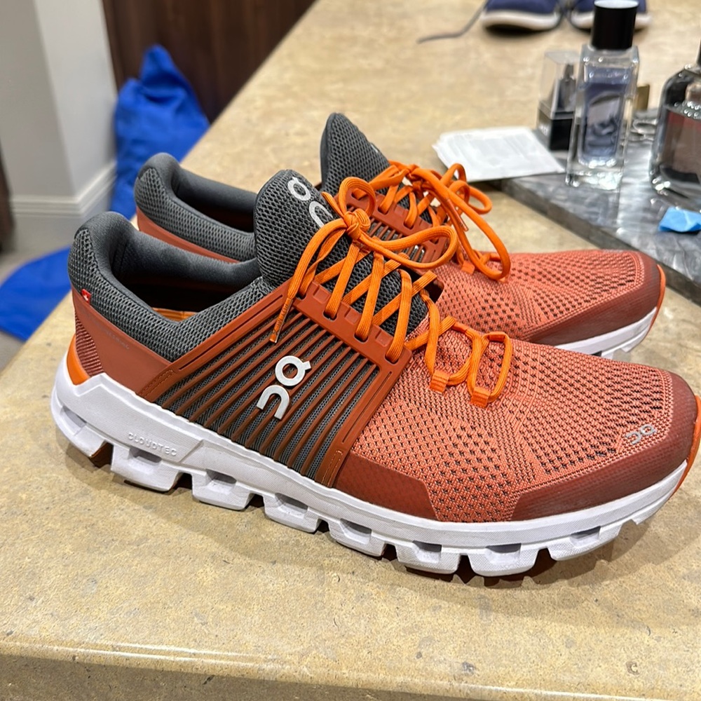 On cloud running shoes